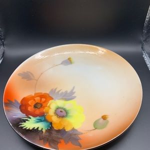 Noritake Hand Painted Made In Japan Floral Plate
